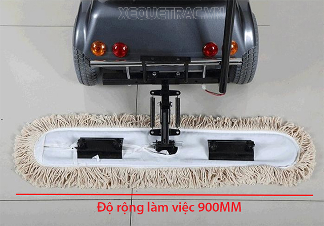 Độ rộng làm việc của chổi lau Kumisai KMS-85 là 900mm