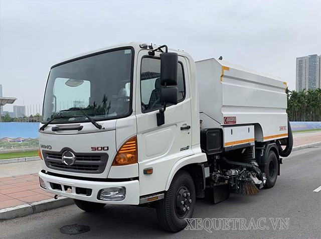 ưu điểm Xe quét rác Hino 