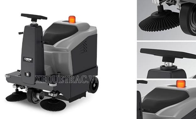 Thiết kế xe quét đường Lavor hiện đại