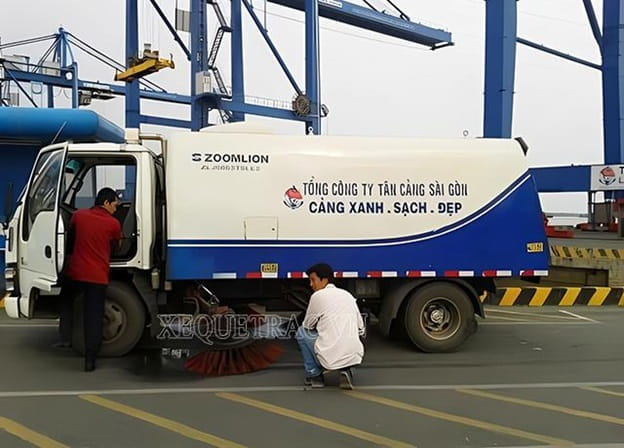 Xe quét rác Zoomlion đa dạng dung tích