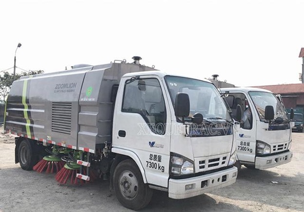 Tìm hiểu về xe quét đường Zoomlion