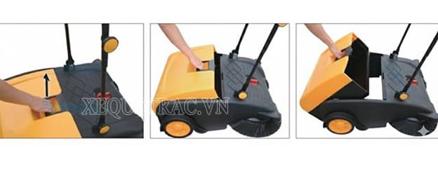 Thùng chứa xe quét rác Clepro CW-800/02