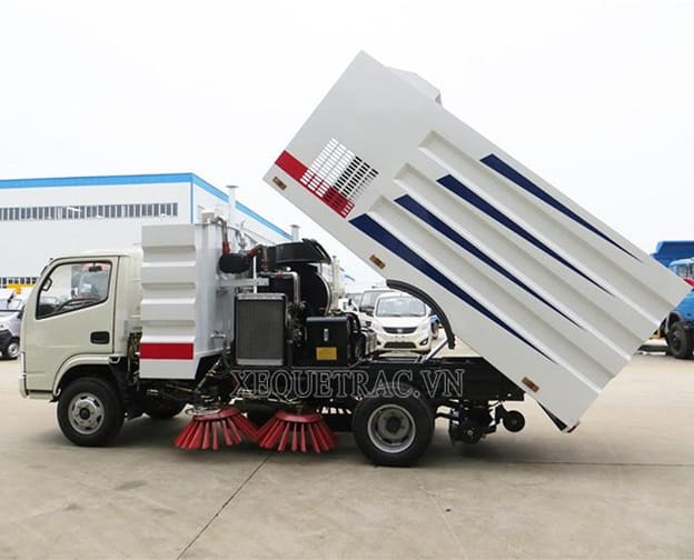 Xe quét đường Dongfeng thiết kế chắc chắn