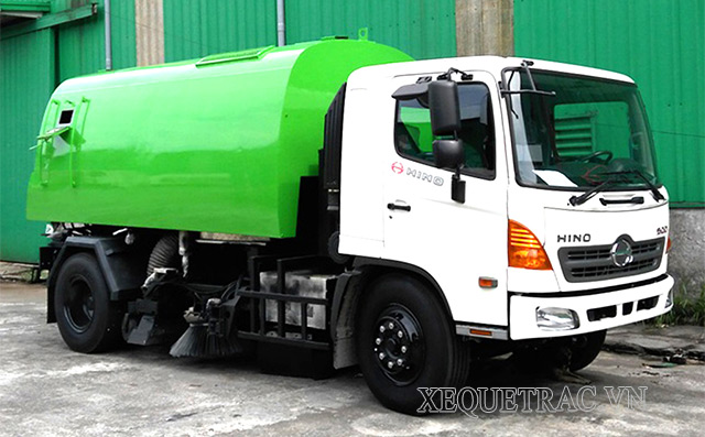 Top 3 xe quét rác Hino được bán nhiều nhất trên thị trường